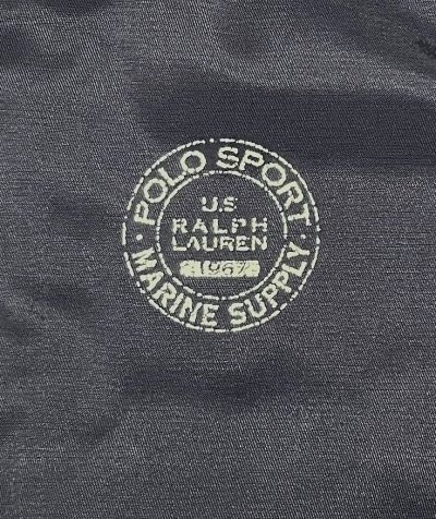画像3: 90'S RALPH LAUREN "POLO SPORT" 裏地サーマル A-2 デッキジャケット ネイビー (MINT CONDITION)
