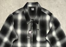 他の写真1: CAL TOP フルジップ ドリズラージャケット オンブレチェック USA製 (NEW)
