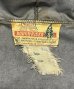 画像2: 50'S WOODS "ROUGH-RIDER" チンスト付き ナイロンアノラック CLIXジップ ダークグリーン カナダ製 (VINTAGE) (2)