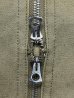 画像3: 40'S アメリカ軍 US NAVY "PARACHUTE TRAVELING BAG" キャンバスバッグ KWIKアルミジップ カーキ (VINTAGE) (3)