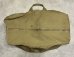 画像4: 40'S アメリカ軍 US NAVY "PARACHUTE TRAVELING BAG" キャンバスバッグ KWIKアルミジップ カーキ (VINTAGE) (4)