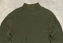 他の写真1: 40'S アメリカ軍 US NAVY ウール モックネック デッキセーター オリーブ (VINTAGE) 