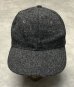 画像2: 90'S J.CREW 旧タグ ウール ベースボールキャップ ダークグレー USA製 (VINTAGE) (2)