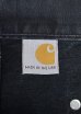 画像2: CARHARTT ダブルニー ダック ペインターパンツ ブラック USA製 (VINTAGE) (2)