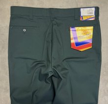他の写真3: 70'S BIG YANK "MAGIC-TWILL" ワークパンツ 42TALONジップ グリーン (DEADSTOCK)