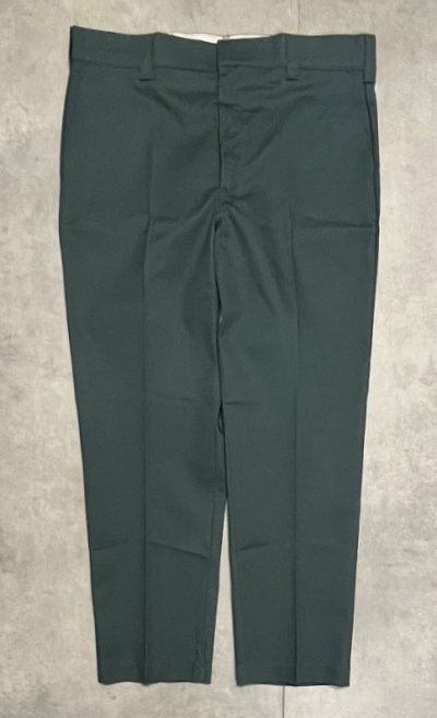 画像3: 70'S BIG YANK "MAGIC-TWILL" ワークパンツ 42TALONジップ グリーン (DEADSTOCK)