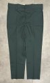 画像3: 70'S BIG YANK "MAGIC-TWILL" ワークパンツ 42TALONジップ グリーン (DEADSTOCK) (3)