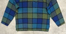 他の写真3: 60'S CAMPUS ハーフジップ プルオーバーシャツ TALONジップ チェック柄 USA製 (VINTAGE)