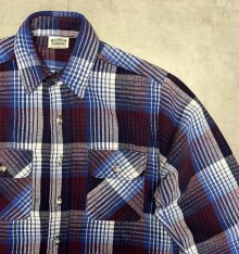 他の写真2: 90'S FIVE BROTHER ヘビーフランネル ワークシャツ チェック柄 USA製 (VINTAGE)