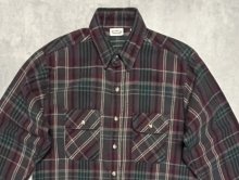 他の写真1: 90'S FIVE BROTHER ヘビーフランネル ワークシャツ チェック柄 USA製 (VINTAGE)