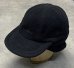 画像1: 90'S LL Bean "POLARTEC" 耳当て付き 2WAY フリースキャップ ブラック USA製 (MINT CONDITION) (1)