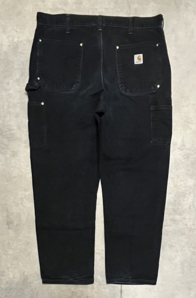 画像4: CARHARTT ダブルニー ダック ペインターパンツ ブラック USA製 (VINTAGE)