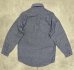 画像3: 70'S FIVE BROTHER コットン100% シャンブレーシャツ ブルー USA製 (VINTAGE) (3)