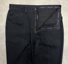 他の写真1: 90'S RALPH LAUREN "MARTIN PANT" フリスコパンツ ブラック W34L30 (VINTAGE)