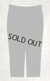 90'S RALPH LAUREN ノープリーツ チノパンツ ブラック W36L30 (VINTAGE)