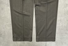 他の写真2: RALPH LAUREN ポリエステル/レーヨン ツープリーツ スラックス ライトブラウン (VINTAGE)
