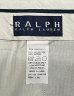 画像2: RALPH LAUREN ポリエステル/レーヨン ツープリーツ スラックス カーキ (VINTAGE) (2)