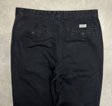 他の写真3: 90'S RALPH LAUREN "MARTIN PANT" フリスコパンツ ブラック W34L30 (VINTAGE)