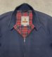 画像3: BARACUTA G9 ハリントンジャケット フェードネイビー イングランド製 (VINTAGE) (3)