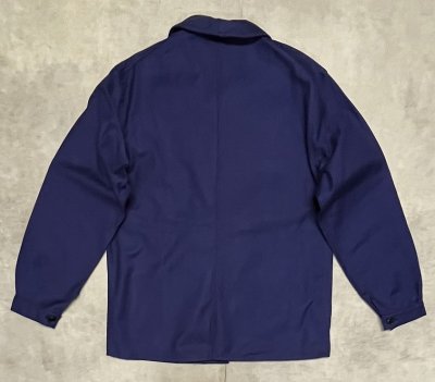 画像5: 60'S BLEU DE VERDUN フレンチワーク ワークジャケット カバーオール ブルー フランス製 (DEADSTOCK)