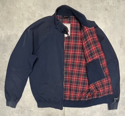 画像4: BARACUTA G9 ハリントンジャケット フェードネイビー イングランド製 (VINTAGE)