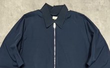 他の写真1: 40'S THE ATHLETIC STORES ハリントンジャケット AEROコの字留めジップ ダークブルー (VINTAGE)