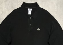 他の写真1: 90'S CHEMISE LACOSTE 長袖 ポロシャツ ブラック フランス製 (VINTAGE)