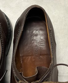 他の写真2: 80'S J.M.WESTON 554 旧ロゴ レザー ギリーシューズ ブラウン フランス製 (VINTAGE)