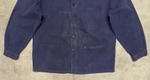 他の写真3: 60'S フランス軍 "ST JAMES製" ワークジャケット カバーオール インクブルー (VINTAGE)