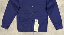 他の写真3: 60'S LE PIGEON VOYAGEUR フレンチワーク ワークジャケット カバーオール ブルー フランス製 (DEADSTOCK)