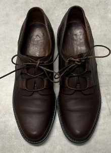 他の写真1: 80'S J.M.WESTON 554 旧ロゴ レザー ギリーシューズ ブラウン フランス製 (VINTAGE)