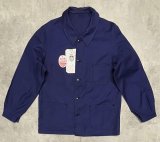 60'S BLEU DE VERDUN フレンチワーク ワークジャケット カバーオール ブルー フランス製 (DEADSTOCK)