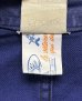 画像3: 60'S SOLIDA Vポケット フレンチワーク カバーオール ブルー フランス製 (VINTAGE) (3)