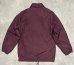 画像4: 80'S LL Bean チンスト付き ナイロン コーチジャケット バーガンディ USA製 (VINTAGE) (4)