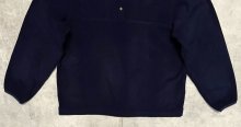 他の写真3: 90'S LANDS' END スナップボタン プルオーバーフリースジャケット ネイビー USA製 (VINTAGE)