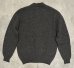 画像3: 80'S LL Bean ニット カーディガン チャコール USA製 (VINTAGE) (3)