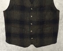 他の写真2: 90'S GAP 旧タグ ウールベスト オンブレチェック (VINTAGE)