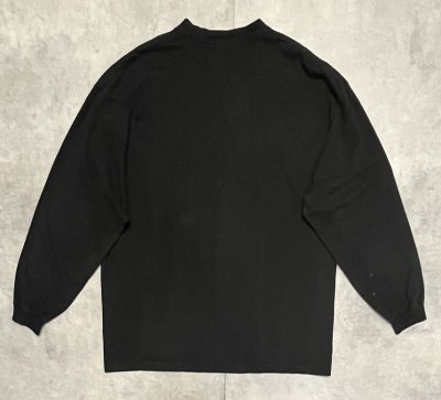 画像3: 90'S PURITAN 長袖 Tシャツ ブラック (VINTAGE)