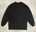 画像3: 90'S PURITAN 長袖 Tシャツ ブラック (VINTAGE) (3)