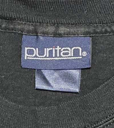 画像2: 90'S PURITAN 長袖 Tシャツ ブラック (VINTAGE)