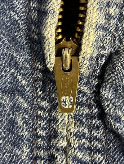 画像3: 70'S MONTGOMERY WARD 101 裏地ブランケット デニムジャケット インディゴ (VINTAGE)