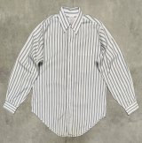 80'S BROOKS BROTHERS "MAKERS" 6ボタン オックスフォード BDシャツ ストライプ USA製 (VINTAGE)