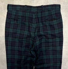 他の写真3: 70'S PENDLETON ウールパンツ TALONジップ ブラックウォッチ USA製 (VINTAGE)