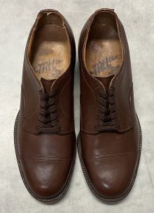 他の写真1: 70'S THE TALL SHOE ストレートチップ レザードレスシューズ ブラウン (MINT CONDITION)