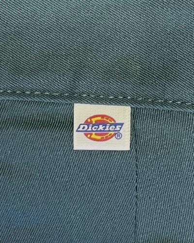 画像2: 80'S DICKIES "INDUSTRIAL WEAR" ワークパンツ ダークグリーン USA製 (DEADSTOCK)