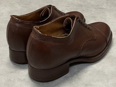 画像3: 70'S THE TALL SHOE ストレートチップ レザードレスシューズ ブラウン (MINT CONDITION)