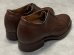 画像3: 70'S THE TALL SHOE ストレートチップ レザードレスシューズ ブラウン (MINT CONDITION) (3)