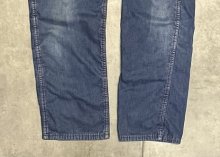 他の写真2: 70'S UNKNOWN ストアブランド 裏地キルティング デニム ペインターパンツ SCOVILLジップ インディゴ (VINTAGE)