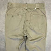 他の写真3: 70'S DICKIES 874 チビタグ ワークパンツ ベージュ TALONアルミジップ USA製 (VINTAGE)