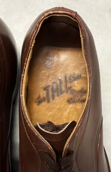 他の写真2: 70'S THE TALL SHOE ストレートチップ レザードレスシューズ ブラウン (MINT CONDITION)